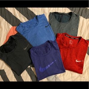 8 Nike DriFit Tees